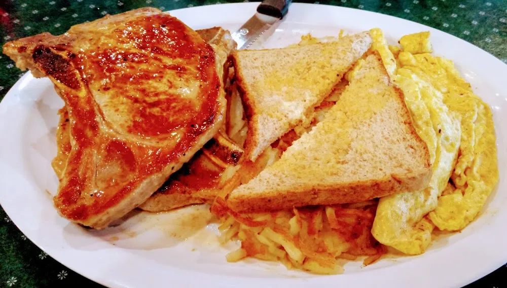 Breakfast Pork Chops